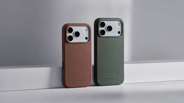 WOOLNUT iphone 18 pro case leather