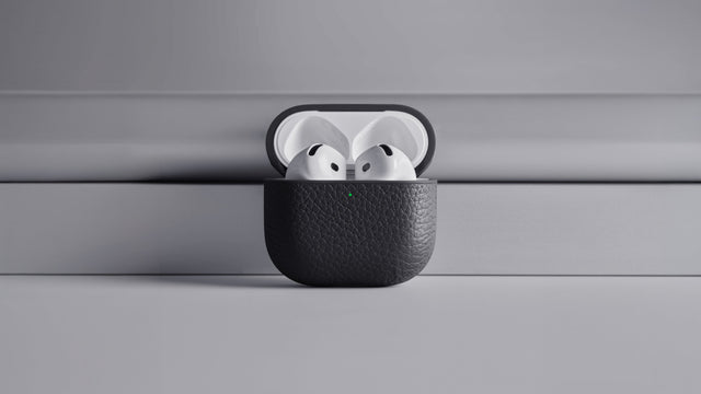 WOOLNUT leather cases for AirPods 5 and 4