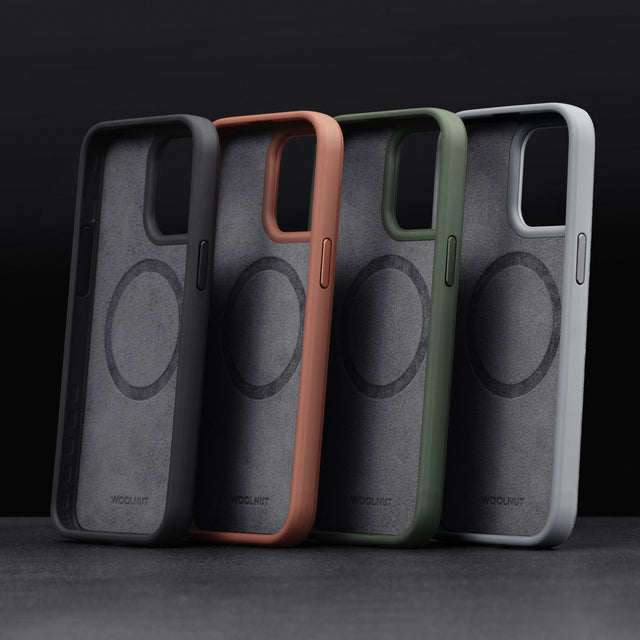 best iphone leather cases covers magsafe woolnut