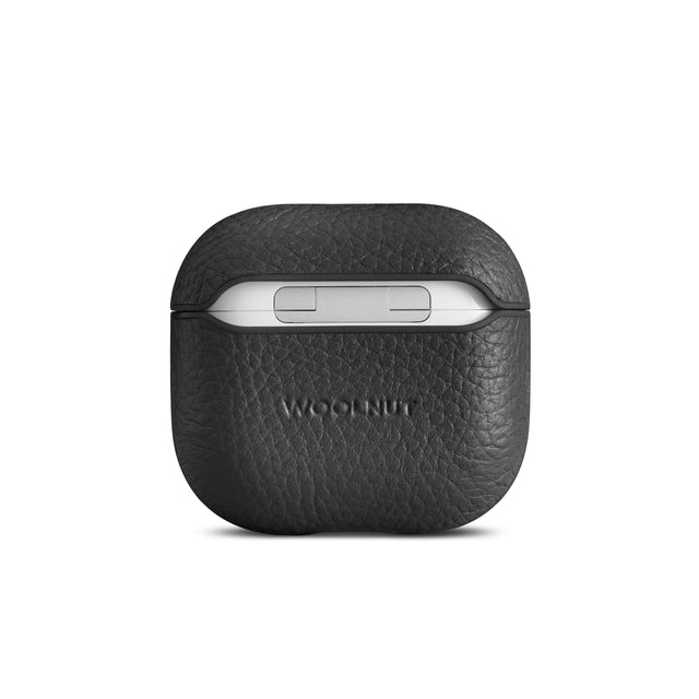 WOOLNUT airpods 5 4 case leather black 3