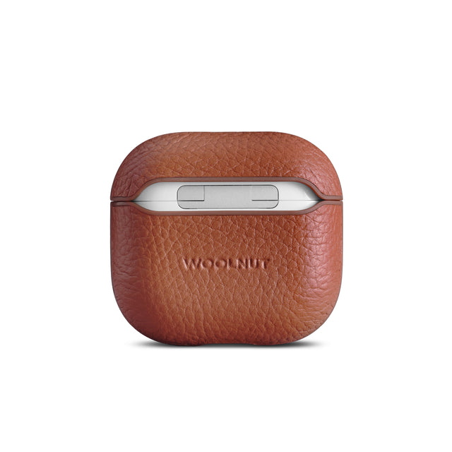 WOOLNUT airpods 5 4 case leather cognac 3