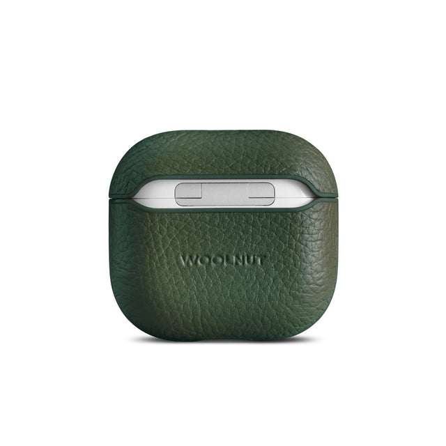 WOOLNUT airpods 5 4 case leather green 3