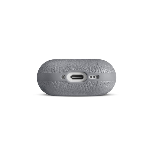 WOOLNUT airpods 5 4 case leather grey 5