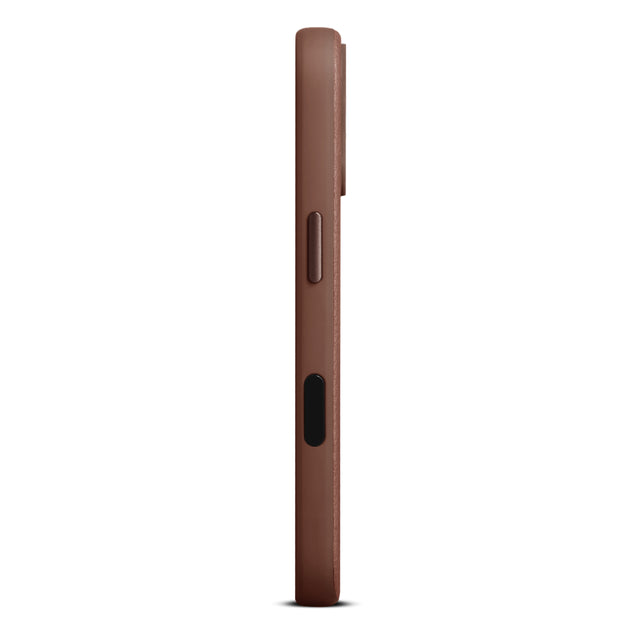 woolnut iphone 17 leather case cognac 6