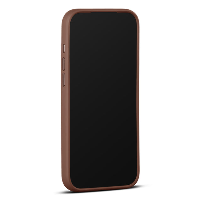 woolnut iphone 17 pro max leather case cognac 4