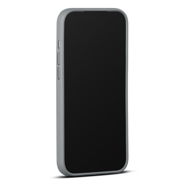 woolnut iphone 17 pro max leather case grey 4