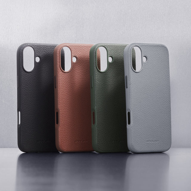 woolnut iphone 16 leather cases