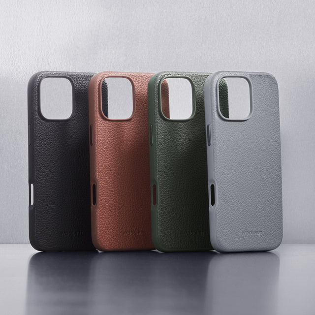 woolnut iphone 16 pro leather case
