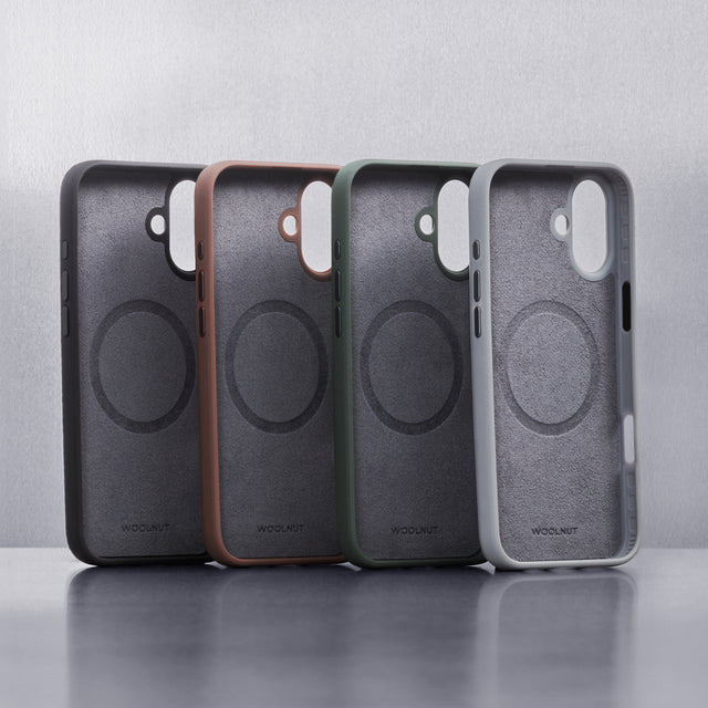 woolnut iphone 16 leather cases