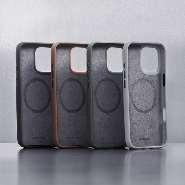woolnut iphone 16 pro leather case