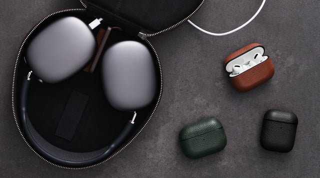 best AirPods Max Case leather Cover cases 3rd party airpods pro 3 2025 woolnut