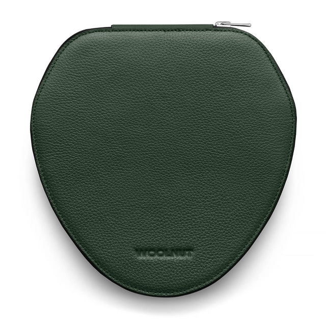woolnut airpods max leather case green