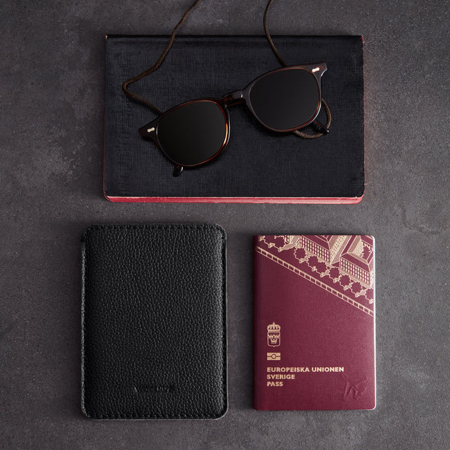 Woolnut Leather Passport Sleeve