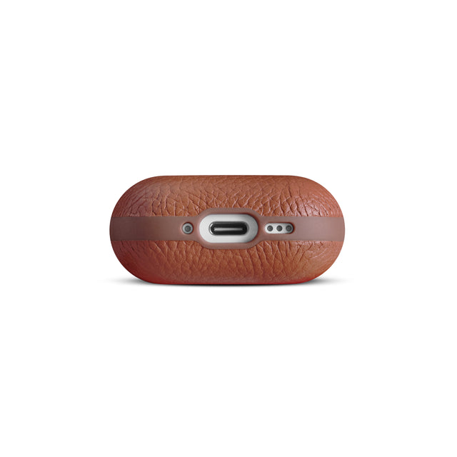 WOOLNUT airpods 5 4 case leather cognac 5