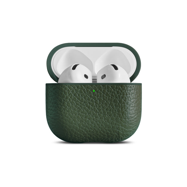WOOLNUT airpods 5 4 case leather green 1