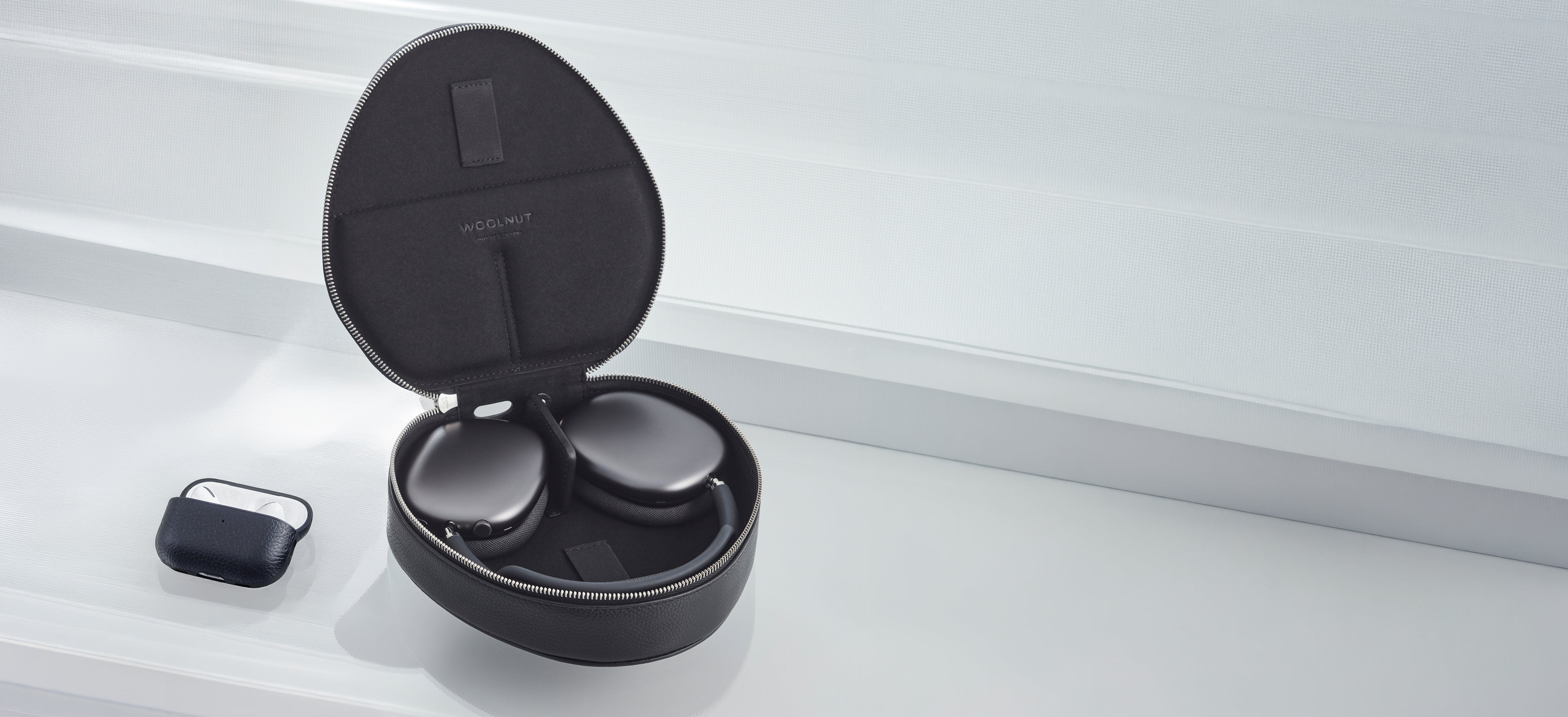 AirPods Leather Case 2026 | Best AirPods Max 2 & Pro Cases - WOOLNUT