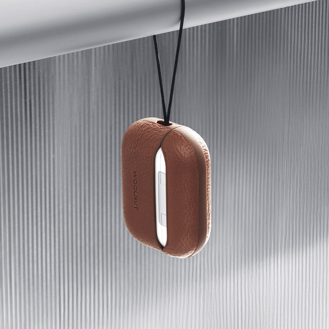 WOOLNUT airpods pro 3 case cognac 1