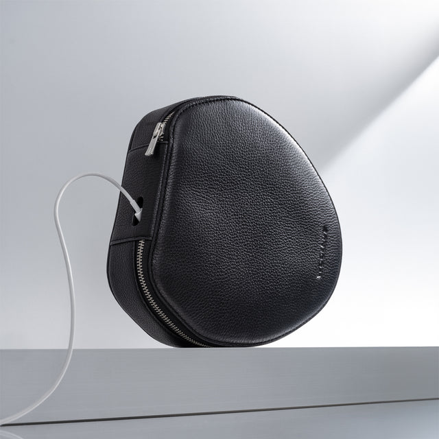 best airpods max case bag storage premium leather woolnut 