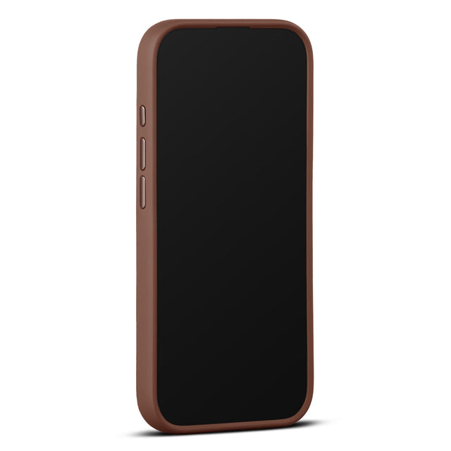 woolnut iphone 17 leather case cognac 4