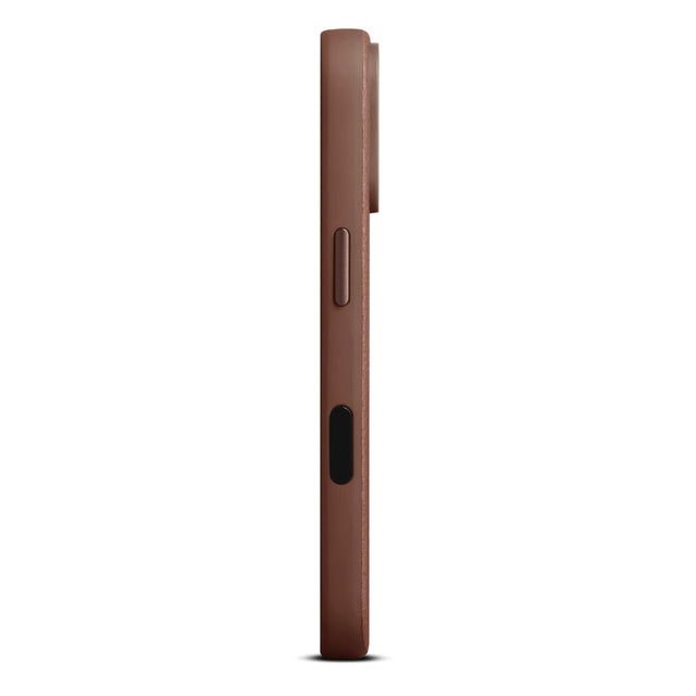 woolnut iphone 17 pro leather case cognac 6