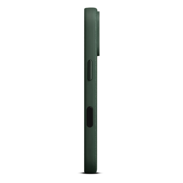 woolnut iphone 17 pro leather case green 6
