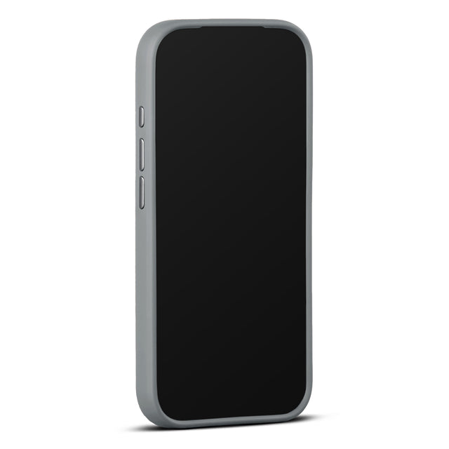 woolnut iphone 17 pro leather case grey 4