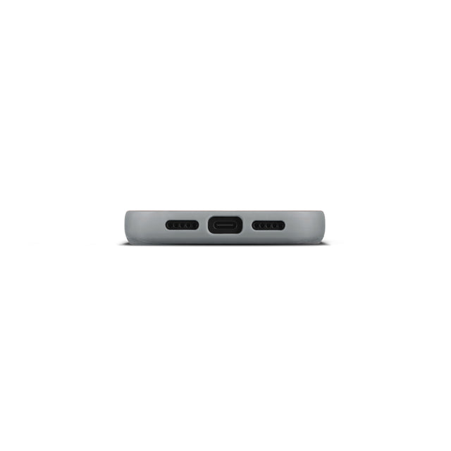 woolnut iphone 17 pro leather case grey 7