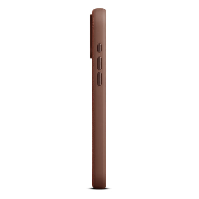 woolnut iphone 17 pro max leather case cognac 5