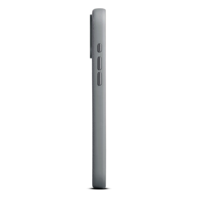woolnut iphone 17 pro max leather case grey 5