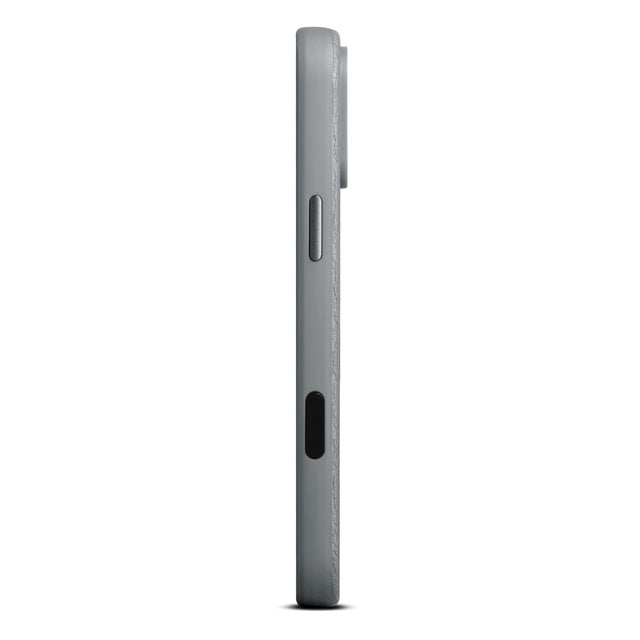 woolnut iphone 17 pro max leather case grey 6