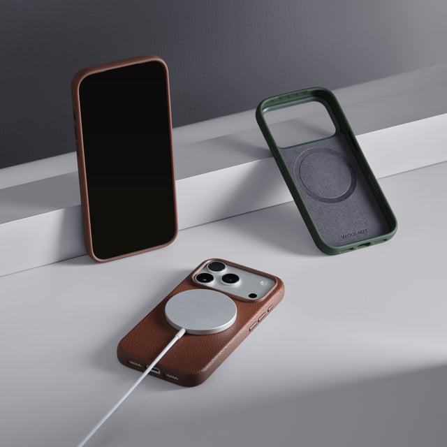 Best leather case for iphone 18 pro woolnut