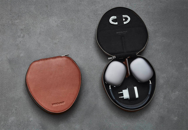 airpods max case leather woolnut