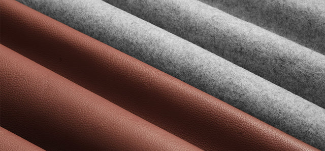 woolnut full-grain leather from scandinavia sweden 100% real natural wool felt