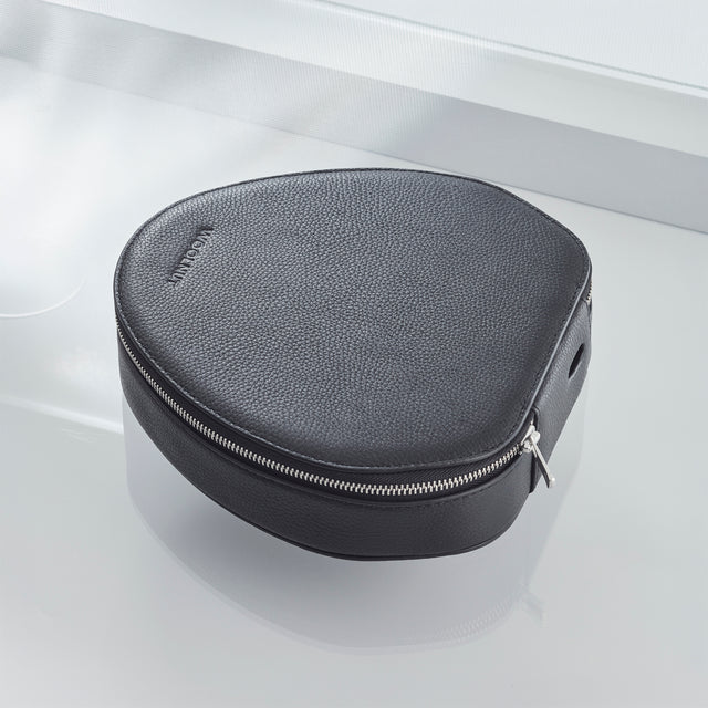 airpods max 2 case 2026 cover bag in black leather woolnut