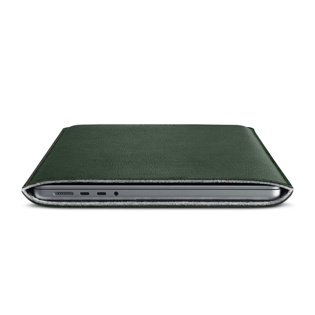 Leather Sleeve for 14-inch MacBook Pro | Shop now – WOOLNUT